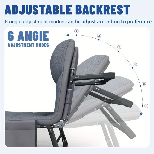 Adjustable portable roll-away bed - Image 4