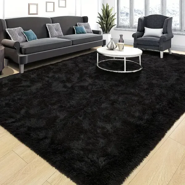 Luxury rectangular plush carpet - Image 11