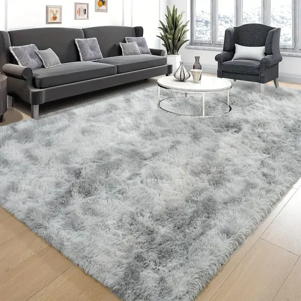 Luxury rectangular plush carpet - Image 8