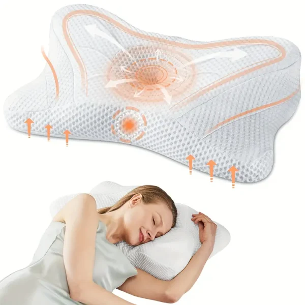 Ergonomic Contour Neck Pillows - Image 8