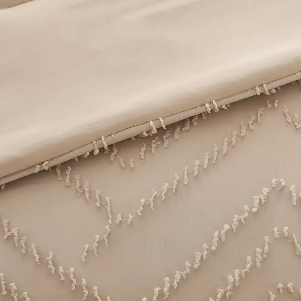 Chevron boho Chic Farmhouse quilt set - Image 7