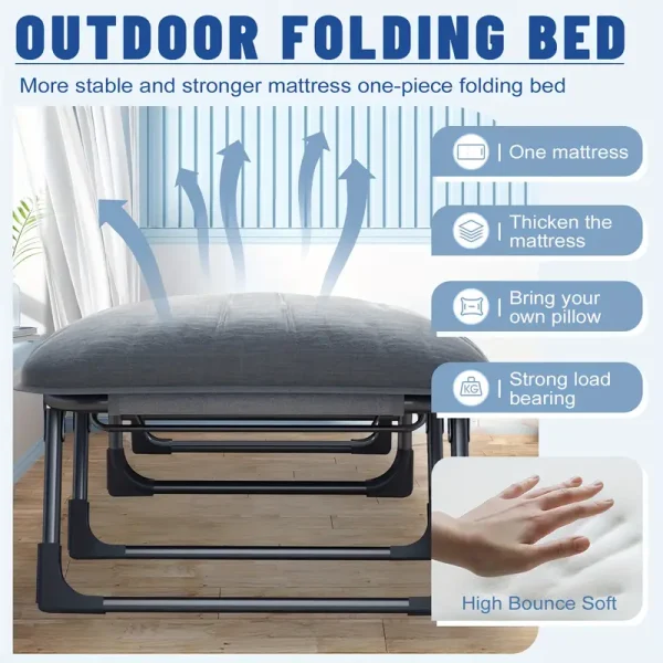 Adjustable portable roll-away bed - Image 6